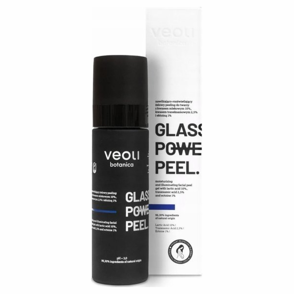 Veoli Botanica GLASS SKIN POWER PEEL Hydratační a rozjasň...