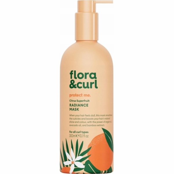 NoName FLORA&CURL_Citrus Superfruit Radiance Mask vlasová...