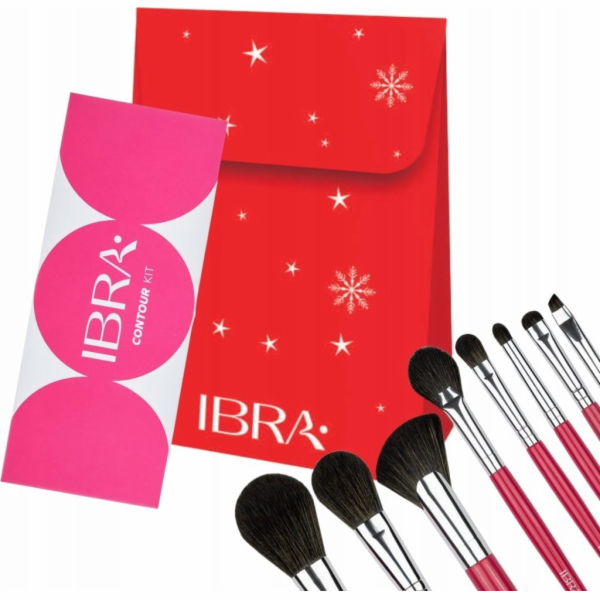 Makeup Revolution IBRA_SET štětců na make-up 8 ks. + oční...