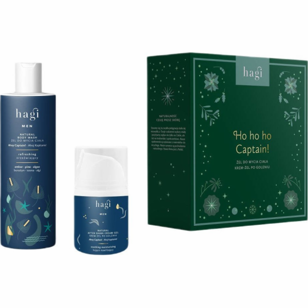 Hagi Kapitáne Ho Ho Ho! sada sprchového gelu 300ml + krém...