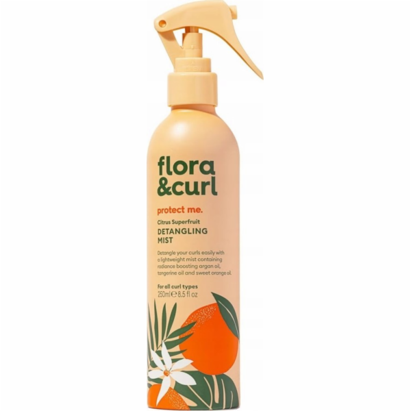 NoName FLORA&CURL_Citrus Superfruit rozčesávací mlha na v...