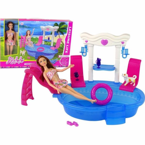 LeanToys Příslušenství k panenkám pro miminka skluzavka k...