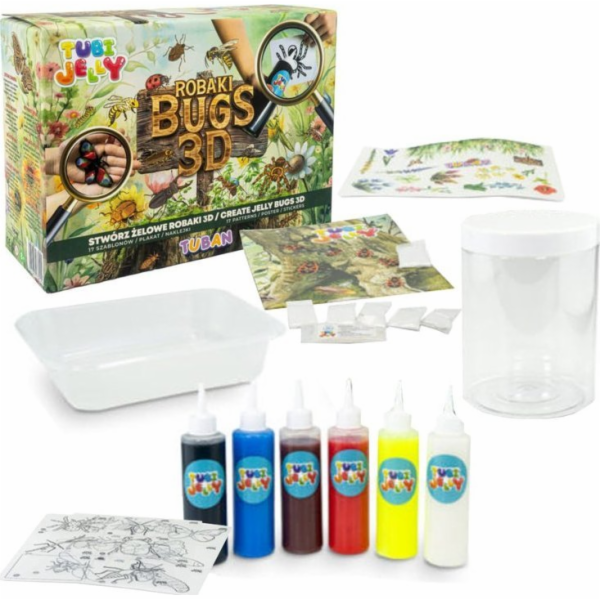 TUBAN Tubi Jelly Set - Červi