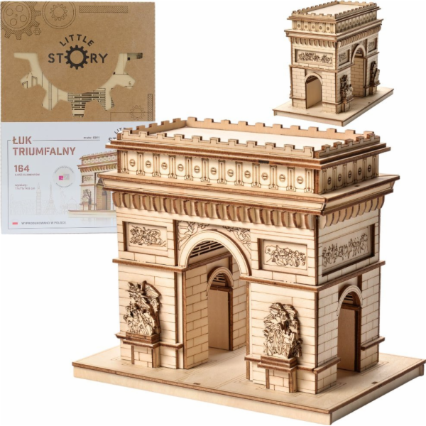 Little-Story Dřevěné puzzle Little Story 3D model - Vítěz...