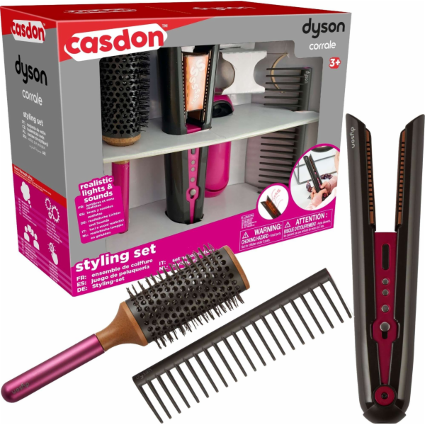 Casdon Sada na úpravu vlasů Dyson s žehličkou na vlasy Co...