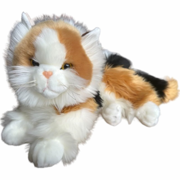 Dubi Plyšový medvídek Maskot Calico bílý a zázvor 30 cm, ...