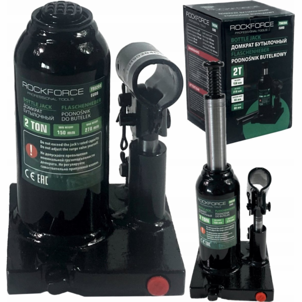 Rockforce HYDRAULICKÝ ZVEDÁK AUTOMOBILOVÝ ZVEDÁK 2T