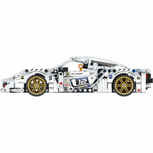 NoName IM.MASTER super auto bílé 437 dílků 5812 40677