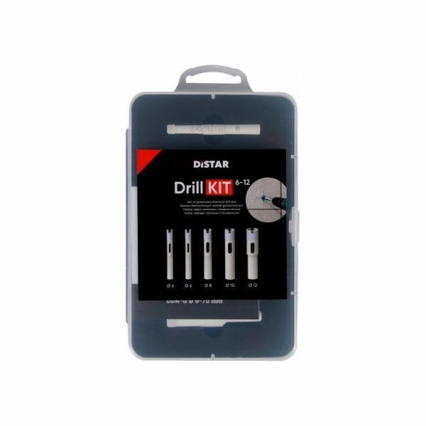 Distar Sada diamantových vrtáků sada Distar DrillKIT 6-12