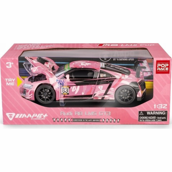 Daffi Model RMZ Hobby 1:32 AudiR8 2015 růžová H-113 81130