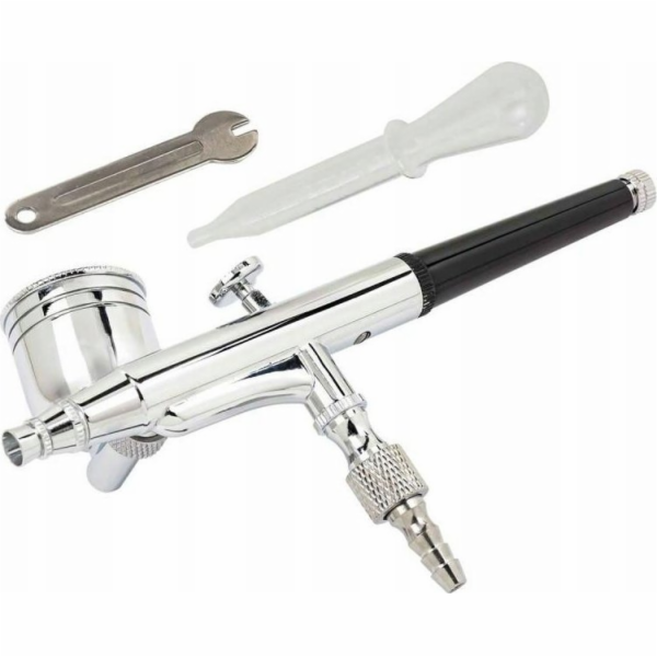 Rockforce Airbrush (tryska: 0,3 mm, objem 6 ml, boční nád...