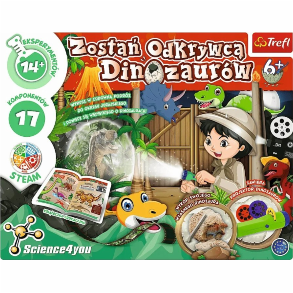 Trefl TREFL S4Y Staňte se průzkumníkem dinosaurů-XL 61964
