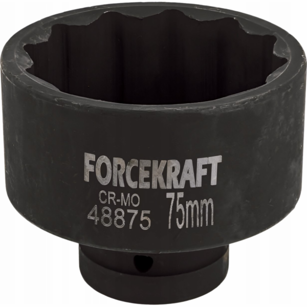 Forcekraft Impact nástrčný klíč 75 mm 1 (12hranný)