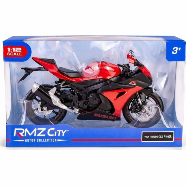 Daffi Model RMZ Hobby 1:12 SuzukiGSX reg. červená H-136 8...