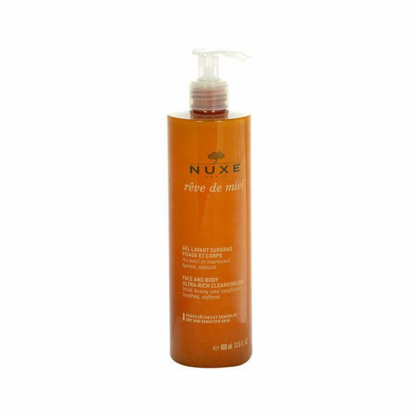Nuxe Reve de Miel Čisticí gel na obličej a tělo 400ml