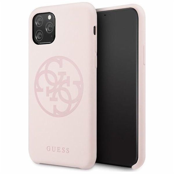 Guess Guess GUHCN58LS4GLP pevný silikonový kryt pro iPhon...