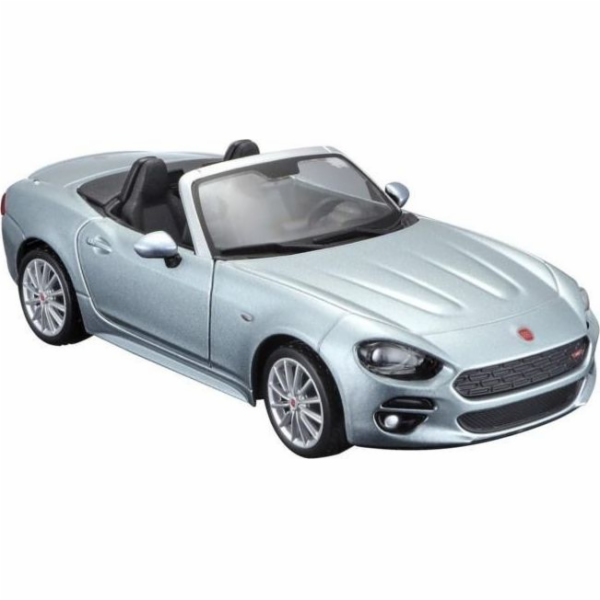 Bburago Fiat 124 Spider Silver 1:24 BBURAGO