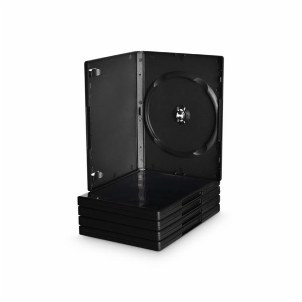 MediaRange DVD Case Single černá (50 kusů), ochranný kryt