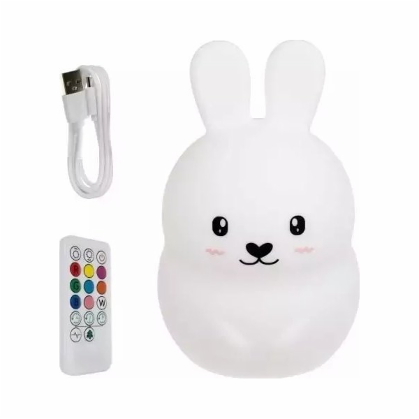 Iso Trade Noční světlo RGB s dálkovým ovládáním - králík