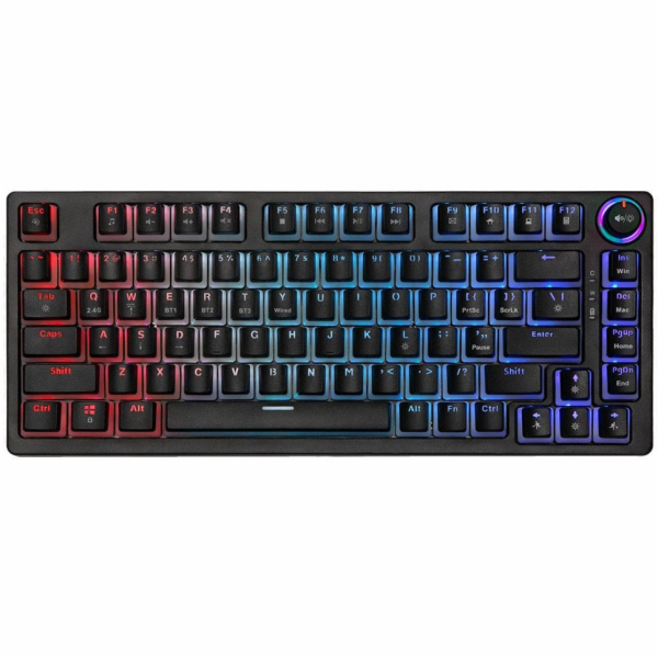SAVIO PHENIX Bezdrátová mechanická klávesnice, Gateron Re...