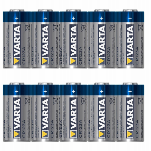 Varta Electronics CR 123 Fotobaterie CR-123A Lithium 1430...
