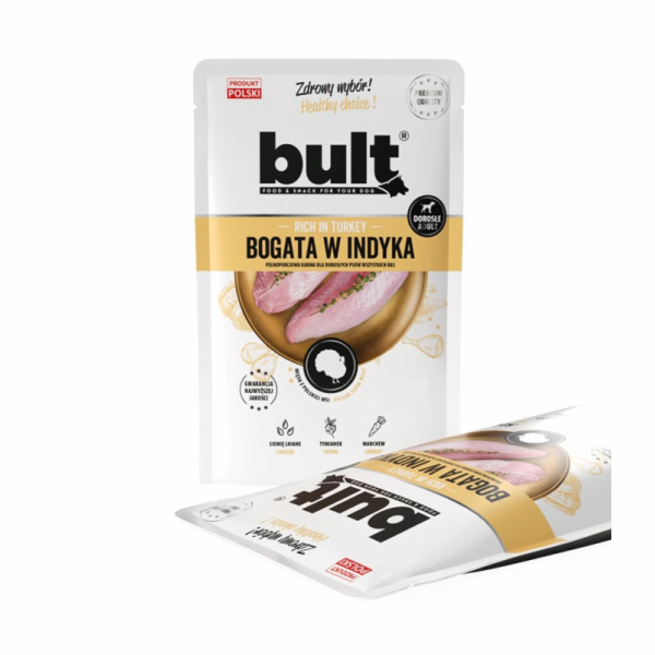 BULT Mleté maso bohaté na krůtí maso - vlhké krmivo pro p...