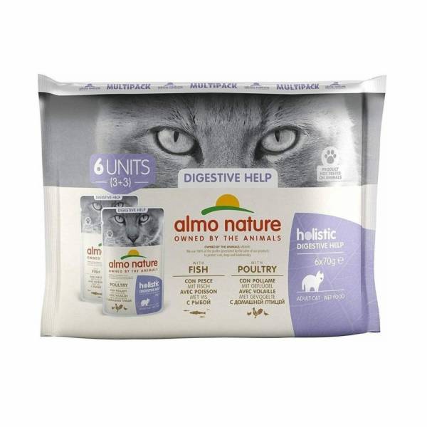 ALMO NATURE Digestive Multipack Poultry and fish - mokré ...