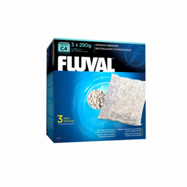 Fluval Ammonia Remover cartridge pro filtr C4, 3x290g