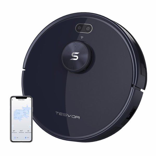 Vysavač Tesvor, S6 Smart, robotický, 65 dB, laserová navi...