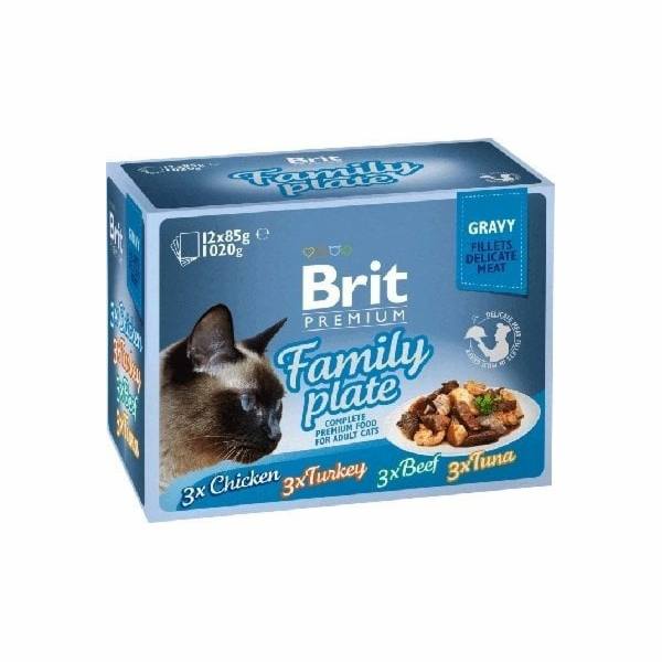 BRIT Premium by Nature Sterilised Plate kapsičky v omáčce...