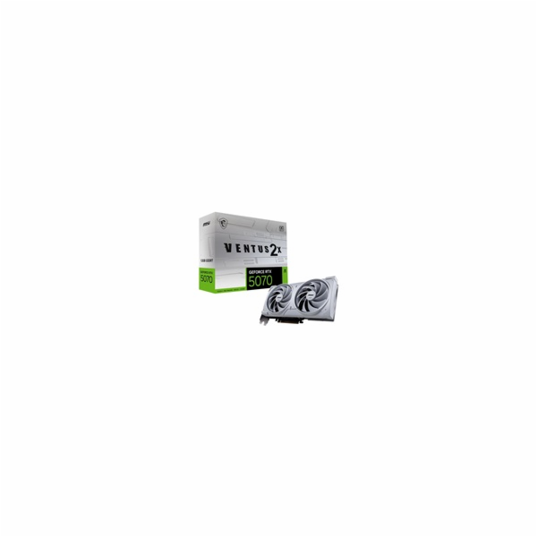 MSI GeForce RTX 5070 VENTUS 2X WHITE/OC/12GB/GDDR7