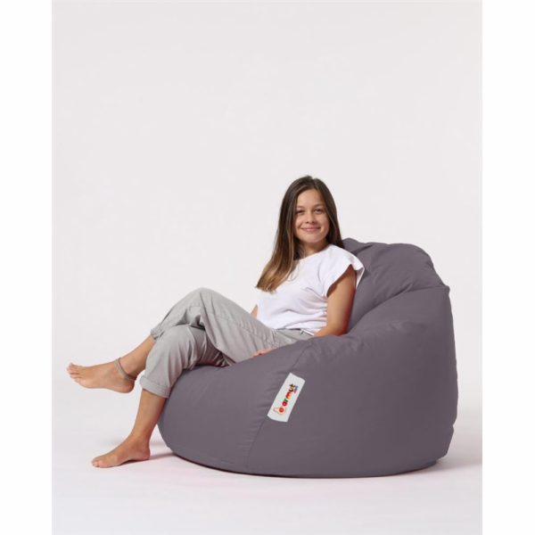 Sedací vak Hanah Home Premium XXL tmavě šedý