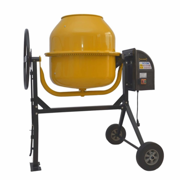 Elektrická míchačka betonu Grunder HCM550, 800 W, 160 l