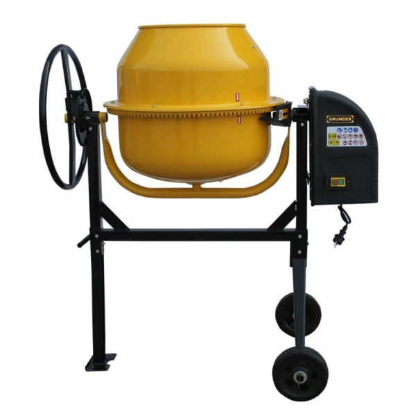 Elektrická míchačka betonu Grunder HCM450, 550 W, 125 l