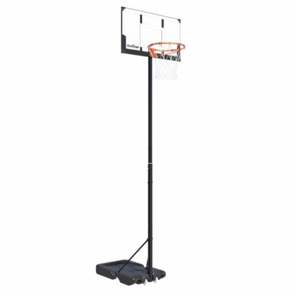 Basketbalový stojan s deskou a košem, 45 cm, 97 cm x 57 cm