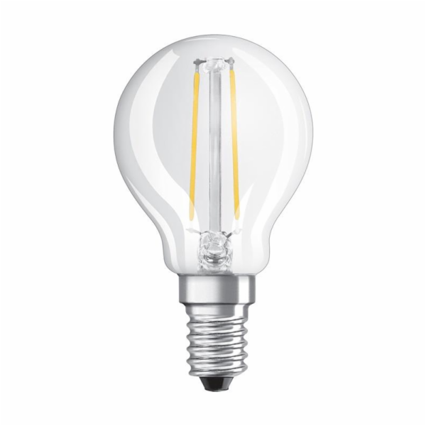 LED žárovka Osram P45, 4W, E14, 2700K, 470lm, 2 ks.