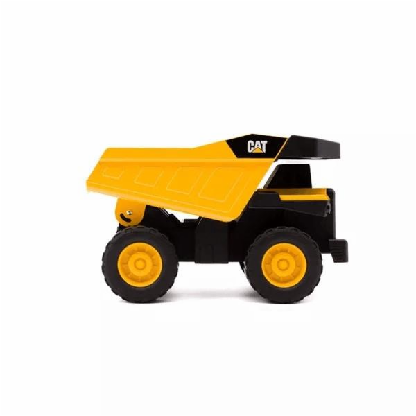 Hračka popelářské auto Cat 83429, černo/žluté