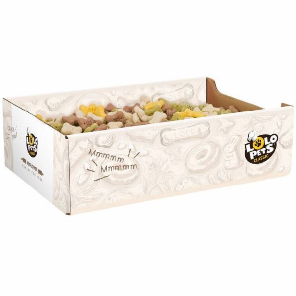 Lolo Pets Classic PSÍ SUŠENKY BONES S MIX 2kg