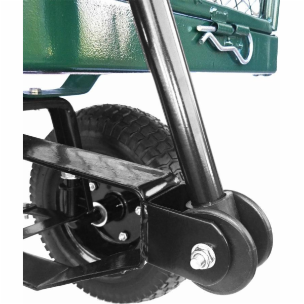 AWTools Ocelový zahradní vozík 500 kg / Skládací