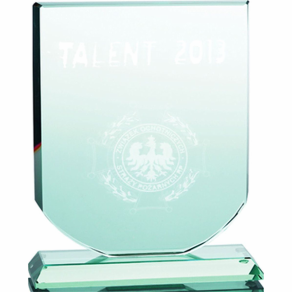 Victoria Sport Skleněná trofej s 3D gravírováním a pouzdrem
