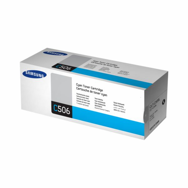 Samsung Toner CLT-C506L originální azurový (SU038A)