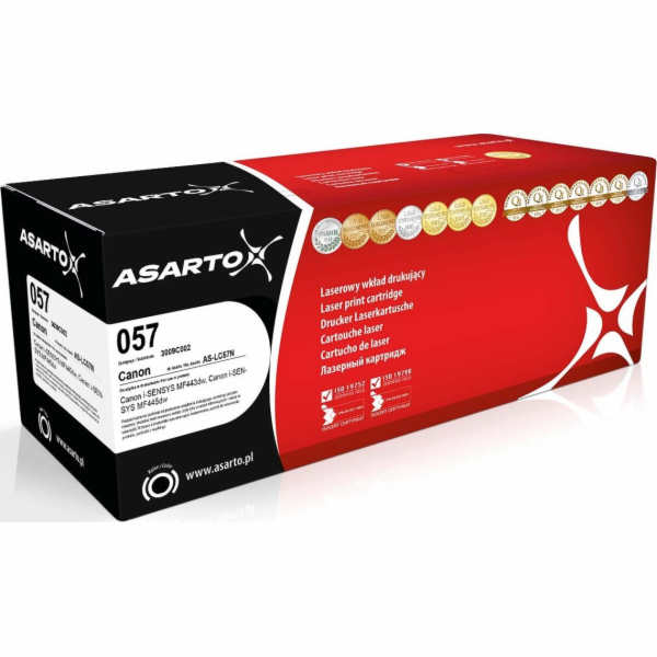 Asarto Náhradní černý toner CRG-057 (AS-LC57N)