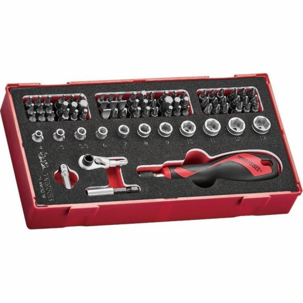 Teng Tools Sada bitů pro šroubováky 78 kusů, TEAMDQ78