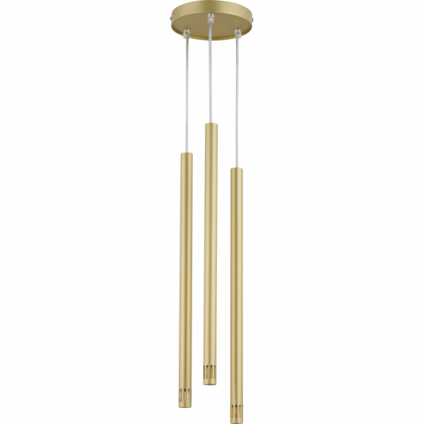 Sigma Moderní zlatá závěsná lampa Laser (33256)