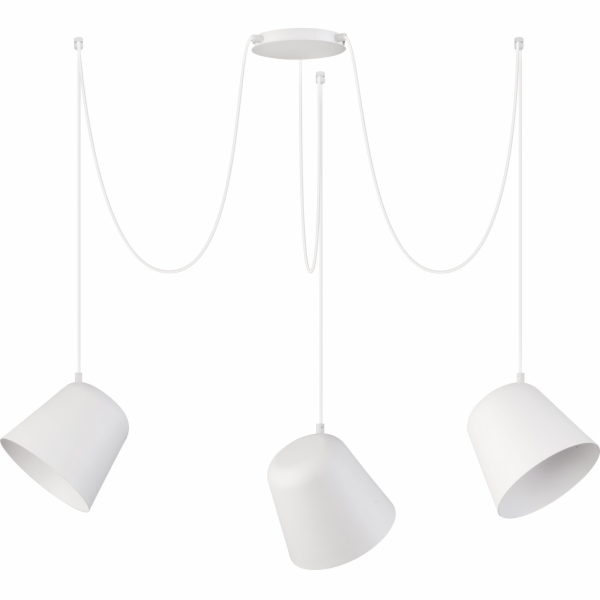 Sigma Závěsná lampa Jawa moderní bílá (31384)