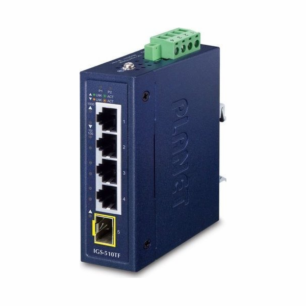 Planet Switch IP30 Kompaktní velikost 4portový