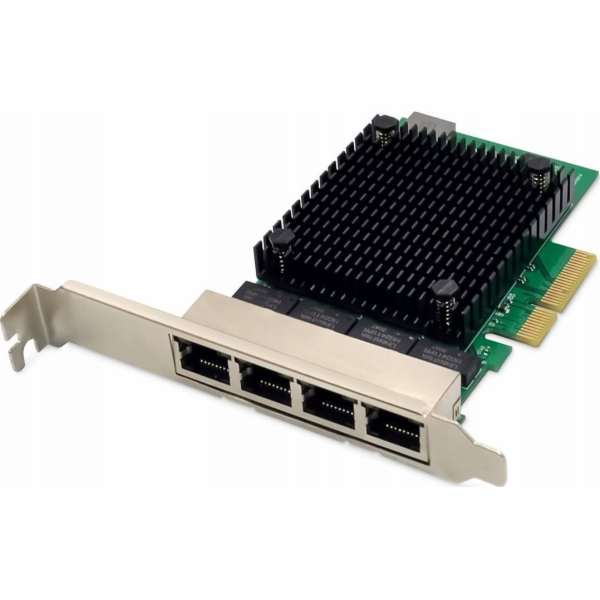 Digitus Adap Digitus RJ45 4portový USB adaptér RTL8125B S...