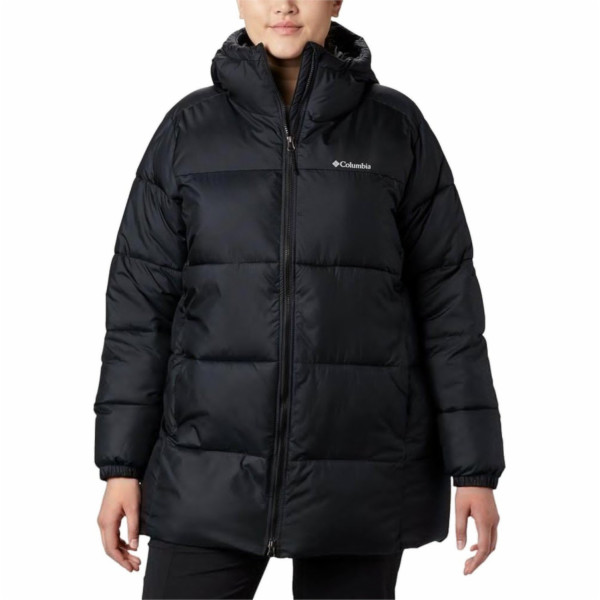 Columbia Bunda Puffect Mid s kapucí 1864791010 Černá L
