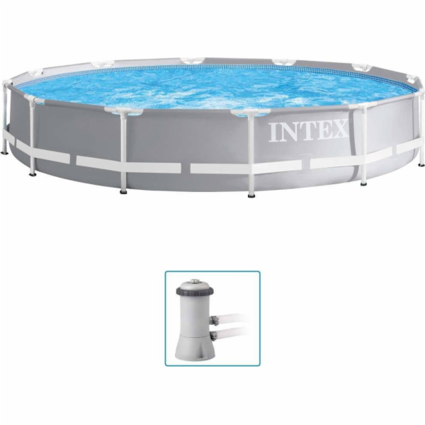 Intex Bazén Prism Frame Premium s příslušenstvím 366x76 cm