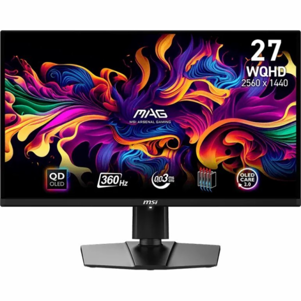 MSI Monitor 26,5 palce MAG 271QPX QD-OLED LED/WQHD/PLOCHÝ...